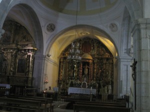 Interior Iglesia Braojos
